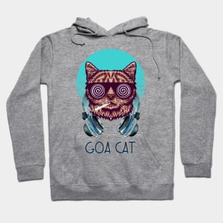 Goa Cat - Catsondrugs.com - Techno Party Ibiza Rave Dance Underground Festival Spring Break  Berlin Good Vibes Trance Dance technofashion technomusic housemusic Hoodie